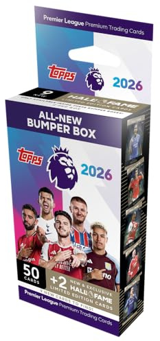 Topps Premier League 2026 stötfångarlåda