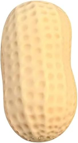 Butter Squishy XXL, Sensorisches Spielzeug für Kinder und Erwachsene, Stressabbau bei der Arbeit und zu Hause, Feinmotorik Training, Erdnuss Form mit weicher Textur, Einzelstück für unterwegs