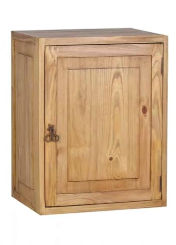 MiaMöbel Hängeschrank Mexico Möbel 51x66x38 cm Landhausstil Massivholz Pinie Honig