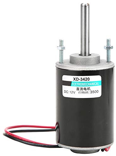 High Speed Einstellbarer Gleichstrom Getriebemotor Permanent Magnet Reversible Low Noise für Generator XD-3420 30W CW/CCW (12V)