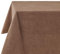 LUOLUO Tischdecke Leinenoptik tischdecke abwaschbar Tischtuch Leinen Tischwäsche Eckig Wasserdicht Tischdecke Braun 145 x 300 cm