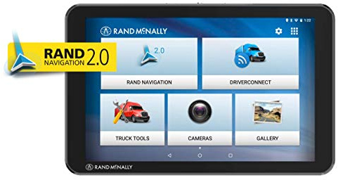 Rand McNally TND T85 8-inch GPS Truck Navigator with Industry's Best Custom Trucking Routes, Rand Navigation 2.0, Download 2025 Maps