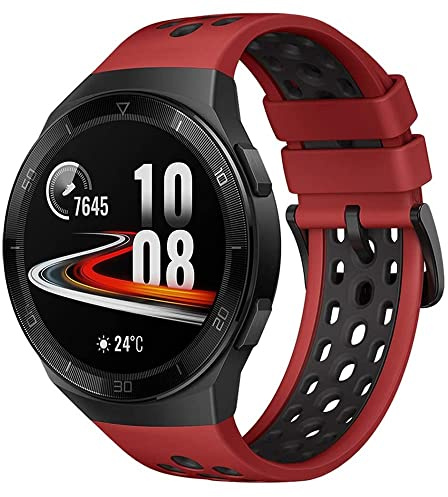 HUAWEI WATCH GT 2e Smartwatch, 1.39 AMOLED HD Touchscreen, GPS e GLONASS, Auto Rileva 6 Sport, Tracking di 15 Sport Diversi, VO2Max, Battito Cardiaco in Tempo Reale, Lava Red