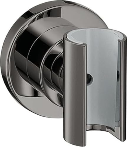 hansgrohe Brausehalter Axor Citterio fest. Haltep., rd, polished black chrome