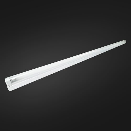 Lampenlux LAGERRÄUMUNG! 60% RABATT Unterbauleuchte Macky XXL Unterbaulampe Wandlampe Wandleuchte Küchenlampe Küchenleuchte Aufbaulampe Austauschbares Leuchtmittel Erweiterbar Schalter 150cm Grau 230V