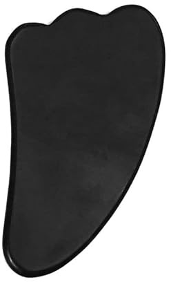 Stein Gua Sha Jade Roller Massagegerät for Gesicht Schwarz Doppelkopf Roller Massage Werkzeuge Gouache Schaber Körper Gesichtsmassagegerät(Type 3)