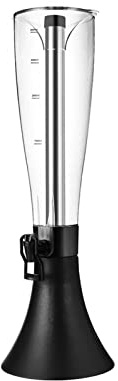 torre de bebidas Dispensador de torre de cerveza de 4 litros, enfriador de mesa y dispensador de bebidas, torre de cerveza con tubo de hielo, dispensador de cerveza con varilla de enfriamiento Dispens