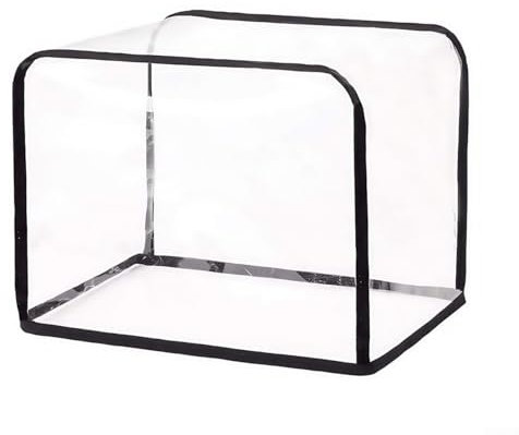 Protección integral con cubierta transparente para tostadora, se adapta a 2 modelos de rebanadas, para ayuda de cocina