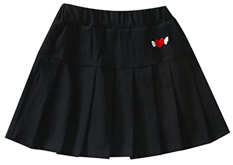 Jupes et Jupes-Shorts Fille Jupe Tennis avec Short Intérieur de Golf Taille Haute Jupe de Sport pour Enfant