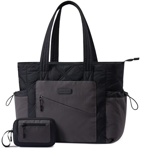 LOVEVOOK Shopper Tasche Damen Groß, Arbeitstasche Puffer Handtasche