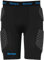 Kempa Protection Shorts, calzoncillos acolchados para hombre, calzoncillos cortos protectores, calzoncillos para balonmano, voleibol & co, negro.