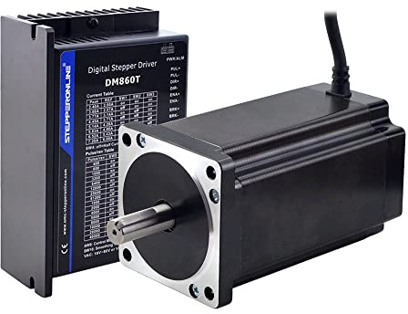 Schrittmotor CNC Kit 12Nm 6A Nema 34& Treiber 2,4-7,2A 18-80VAC/36-110VDC | STEPPERONLINE, für CNC Graviermaschine,3D Drucker