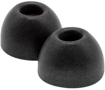 Comply TrueGrip Pro Memory Foam Tips for Sennheiser True Wireless Earbuds | Made from Comfortable Memory Foam for a Secure Fit | 3 x Pairs (Medium)