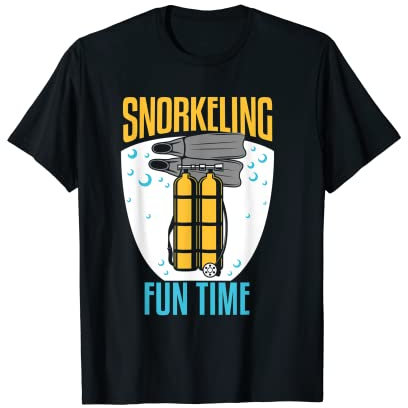 Schnorcheln - Tauchen - Taucher - Schwimmflossen - Schnorchel T-Shirt