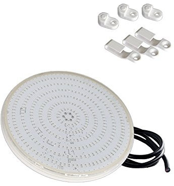 alfa-pool PARfit56 Scheinwerfereinsatz LED WW 35W WARMWEISS D170x25mm Ersatz PAR56 mit 2m Kabel