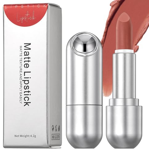 Rouge À Lèvres Mat Imperméable Longue Durée, Rouges À Lèvres Rouges Pour Femmes Longue Durée, Coffret Cadeau De Rouge À Lèvres De Crayon À Lèvres De Maquillage, Produits De Beauté De Bâton À Lèvres