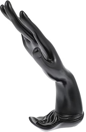 TOGEVAL Einzigartiger Handförmiger Schmuckständer Harz-displayhalter Schaufensterpuppe Schmuckhalter Elegante Vitrine Für Armband- Und Ohrring-einzelhandelsgeschäfte