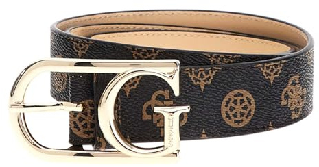 GUESS Dorys Belt W90 Mocha Logo