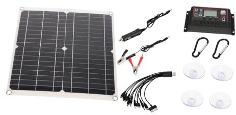 NAMOARLY Solarpanel-ladegerät Solarladegerät Für Außenbereich Solarpanel Für Outdoor-nutzung