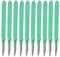 Scalpel, paquet de 10 Scalpel taille medical pour le dermaplaning chirurgical,Pédicure,Couteaux et scalpels de laboratoire