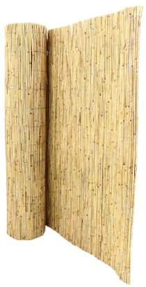 Schilfrohrmatte 120x300cm Beach als Sichtschutz für Garten und Terrasse von bambus-discount.com