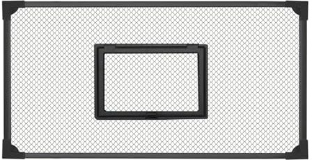 Qianly Ersatz Aquariumdeckel mit Anti Sprungnetz Abdeckung für Aquarien, 80x40cm