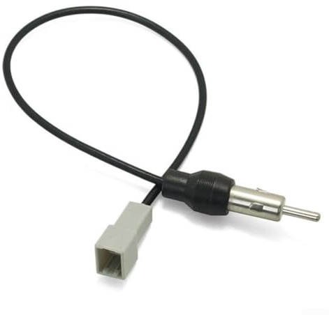 Cable adaptador de antena de radio de coche para instalación estéreo de posventa compatible con conexión hembra 2009-2011 para 2007 en adelante