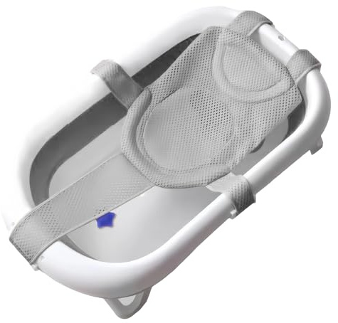 Cojín de baño para bebé, cojín para bañera, asiento de bañera, red para bebés