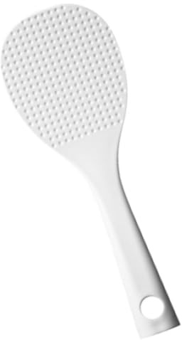BESTOMZ Cucchiaio da Riso Antiaderente in Plastica Resistente al Calore Impugnatura Ergonomica, Paletta per Riso da Cucina Facile da Pulire per Casa, Ristoranti e Mense