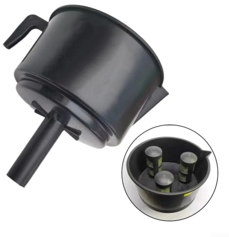 Imbuto separatore di olio resistente con 3 strati filtranti per un trasferimento pulito del diesel e rimozione dell'umidità in nero (3 filtri)
