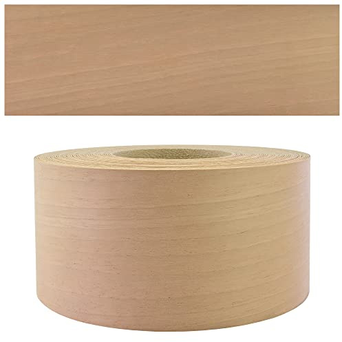 Mprofi MT® - Chant en Bois | 60mm X 10m | Bande de Chant Noyer | Epaisseur 0,50mm | Facile à Appliquer | Pour Étagères, Meubles & Panneaux | Chant Thermocollant Durable