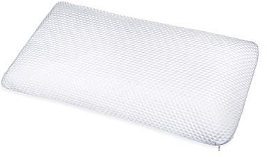 ABAKUHAUS Orthopädisches Kissen Gel, gegen Hals und Nackenbeschwerden durch Memory anpassungsfähig Ergonomisch Schweißabweisend mit Lufttunnel für Atmungsaktivität Maschienenwaschbar