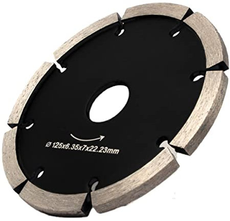 Pipestation Mortar Rake Disc - 125mm 4.5/5 Inch | Mortar Rake for Angle Grinder | Cutter Grinder Disc for Fast Removal of Old Brickwork Repointing | Diamond Grinding Angle Blade - Built for the Trade