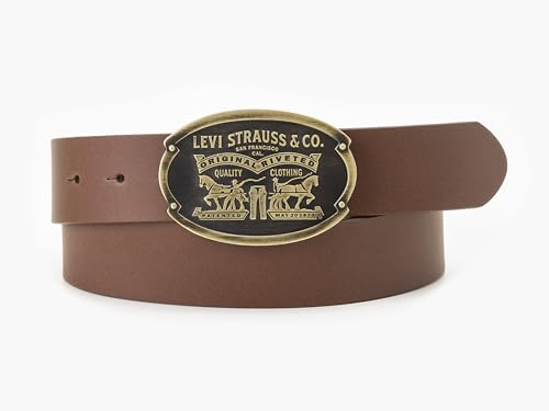 Levi's Herren Billy Plaque Belt (1er Pack)