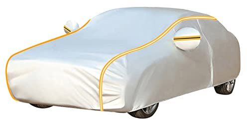 Funda Coche para Citroen C5 Aircross Cubierta de Coche, Verano Car Cover Resistente, Cubre Coches Impermeable Transpirable, Funda para Coche Exterior, Protección UV Funda Coche(Color:OS)