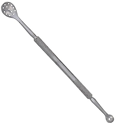 ZAMAHA UK Extractor profesional de puntos negros y puntos blancos, herramientas faciales, 2 cucharas laterales, herramienta de limpieza de puntos blancos, removedor de acné y extractor de comedones