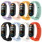 CHARNASI 8 piezas Correa Compatible con Xiaomi Mi Band 10/9/Xiaomi Mi Band 8,Pulseras Deportivas de Silicona Suave para Xiaomi Mi Band 10/9 Hombres Mujeres