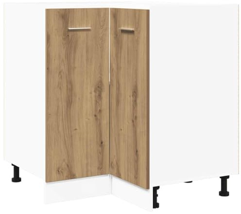 vidaXL Küchenschrank Lyon Artisan-Eiche 75,5x75,5x81,5 cm Holzwerkstoff