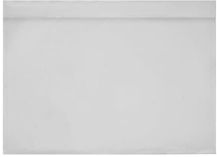 BLASETTI - Busta Sovracollo Portadocumenti POLYADEX. Buste sovrapacco autoadesive per spedizioni, Confezione 100 pezzi, Colore trasparente, Formato C5 18x24 cm
