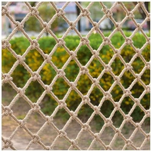 BZPOVB Bird Rope Net Pet Climbing Bird Toys Cargo Net Rope Mesh Net Rope Swing Rope Safety Netting Rope Netting Heavy Duty Cargo Net Climbing Rope,Support Customization(Size:1mx3m(3.2x9.8ft))