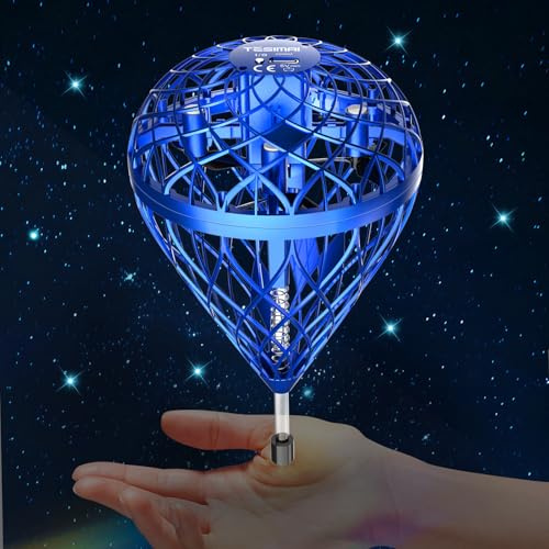 Dhapy Hover Balle volante, jouet de vol rotatif à 360 °, balle de spinner magique, boomerang, mini drone cadeaux pour garçons et filles à l'intérieur et à l'extérieur
