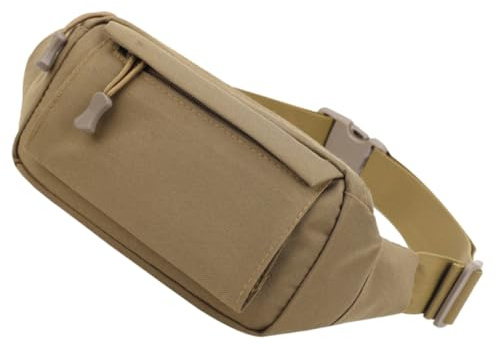 HONITANO wasserdichte Bauchtasche für Herren Verstellbarer Hüftgürtel Multifunktionale Handy Tasche mit Kartenfach Sichere Outdoor Tasche für Wandern Laufen und Alltag Volumen