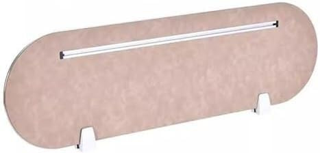 Pink Desk Privacy Partition with Clips Noise Reduction Acoustic Panel Office Divider for Soundproofing and Visual Distraction Control (30x80x0.5cm)