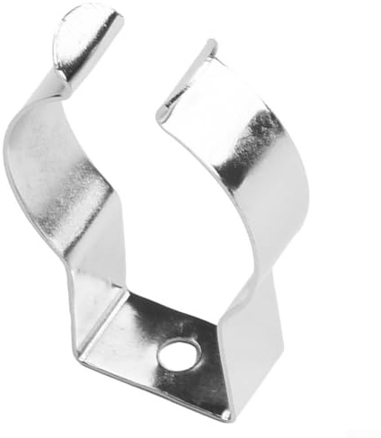 Filteilect Federklemmen, 304 Edelstahl, robust, offen, Federstahl-Clips für Werkzeuge, Besen, Bürsten, Rechen, Rohre, Garage, Aufbewahrung, Organisation, 10 Stück (21 mm)