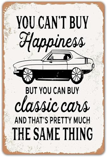 Gifts For Car Enthusiasts For Men Women Vintage Cave Bars Sign For Father'S Day Or Birthday Gift For Auto Enthusiasts and Wall Art Garage Man Cave Home Bar Accessory Decorations Gift