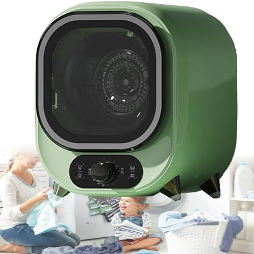 Lavatrice portatile compatta con asciugatrice, completamente automatica, per piccoli carichi e oggetti delicati