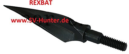 6X Rexbat Jagdspitze Pfeilspitze Turnier Jagd Recurve Compound Bogen Bogenjagd
