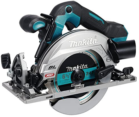 Makita HS012GZ01 40V Max XGT Brushless 165mm Circular Saw Supplied in a Makpac Case – Batteries and Charger Not Included
