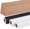 IModeur Lot de 3 rouleaux de film vinyle pour traceur - Noir et Blanc Mat & Papier Transfert - 30,5 x 300 cm - Pour Cricut Machines, Silhouette Cameo, la plupart des machines de découpe