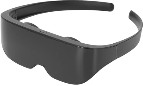 MENDUNER 3D VR Ladbare Brille VR Einstellen von Soms Virtual Reality -Lunes mit Einer Haltbaren Batterie für Süchtig Machende Filmische Empfindungen